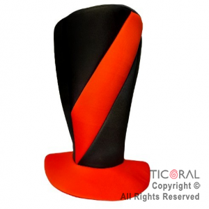 SOMBRERO GALERON EQUIPO RIVER PLATE NEGRO x 1